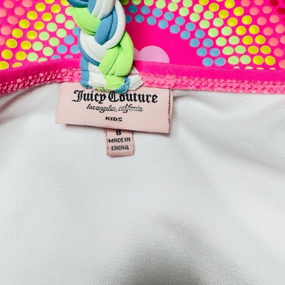 Swimsuit girls top Size 8 One  Piece Swimsuit juicy‎ couture - Picture 4 of 9
